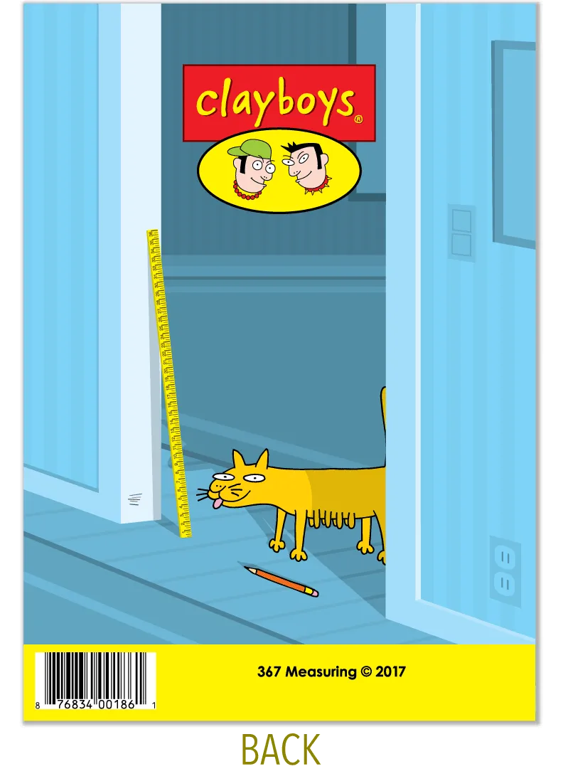 367 Measuring (Any Occasion Card, Birthday Card)