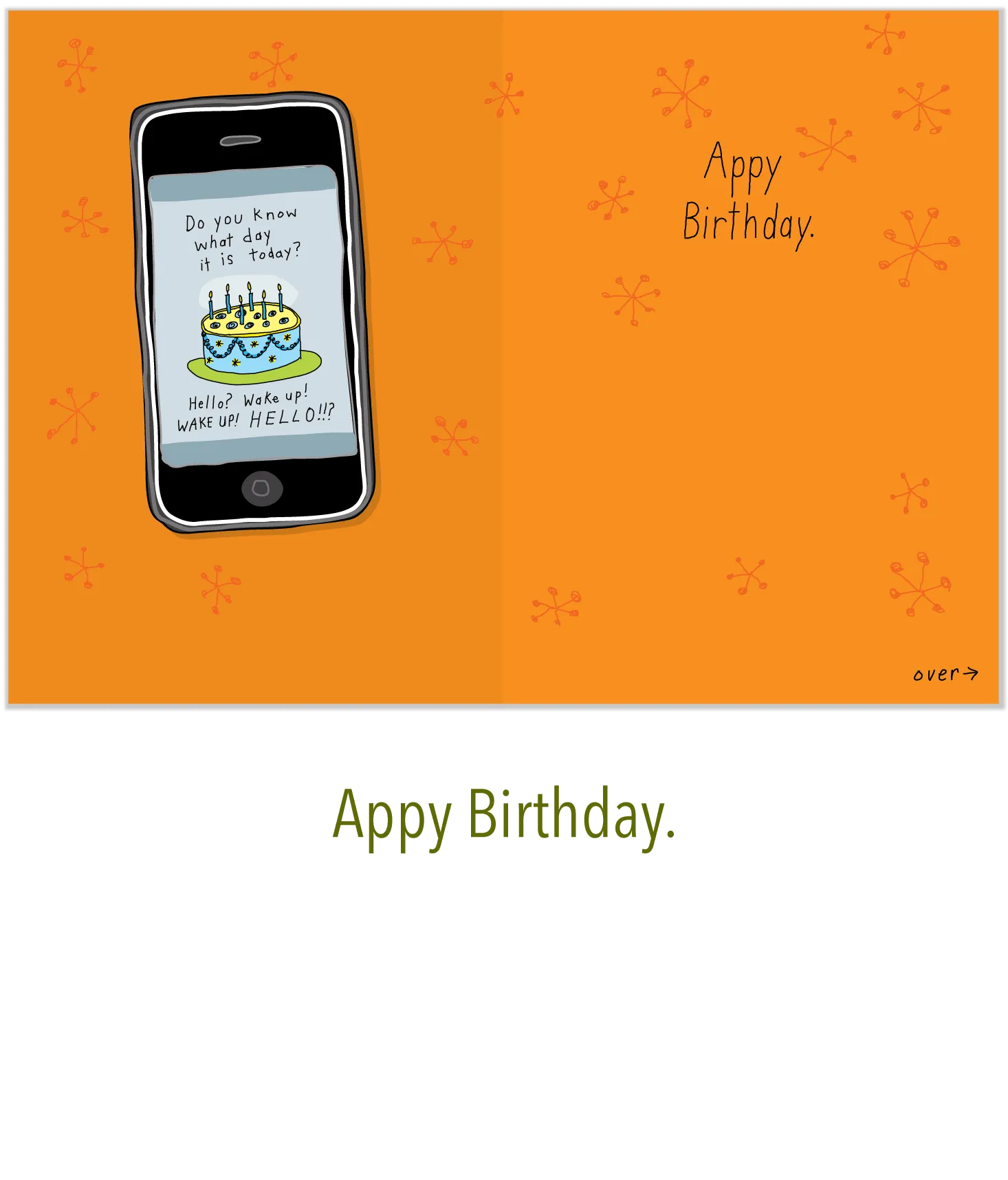 607 iSenior Moment (Birthday Card)