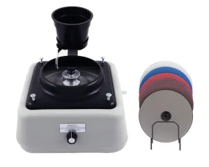 6" Universal Heavy-Duty Grinder and Polishing Lapidary Machine Complete with Accessories Kit (Stand Not Included)