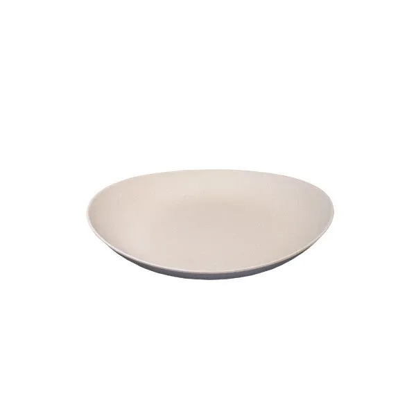 9" Double Wall Deep Oval Bambooware Plate