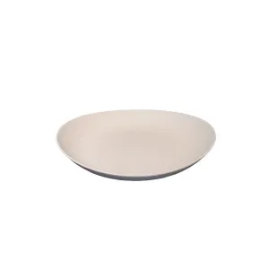 9" Double Wall Deep Oval Bambooware Plate