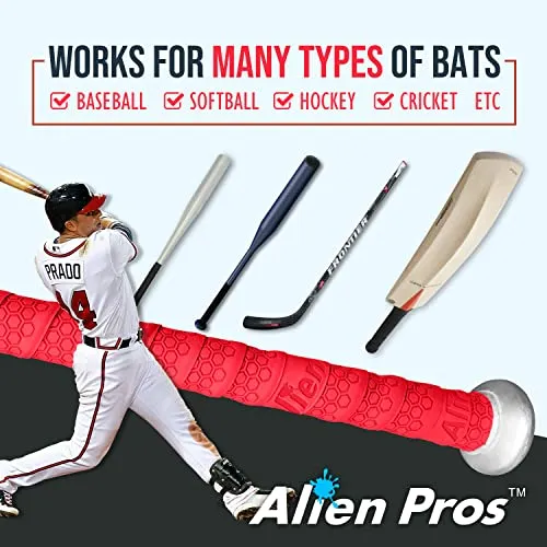 ALIEN PROS Bat Grip Tape for Baseball
