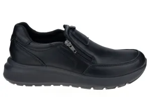 'Arizona' men's zip shoe - Black