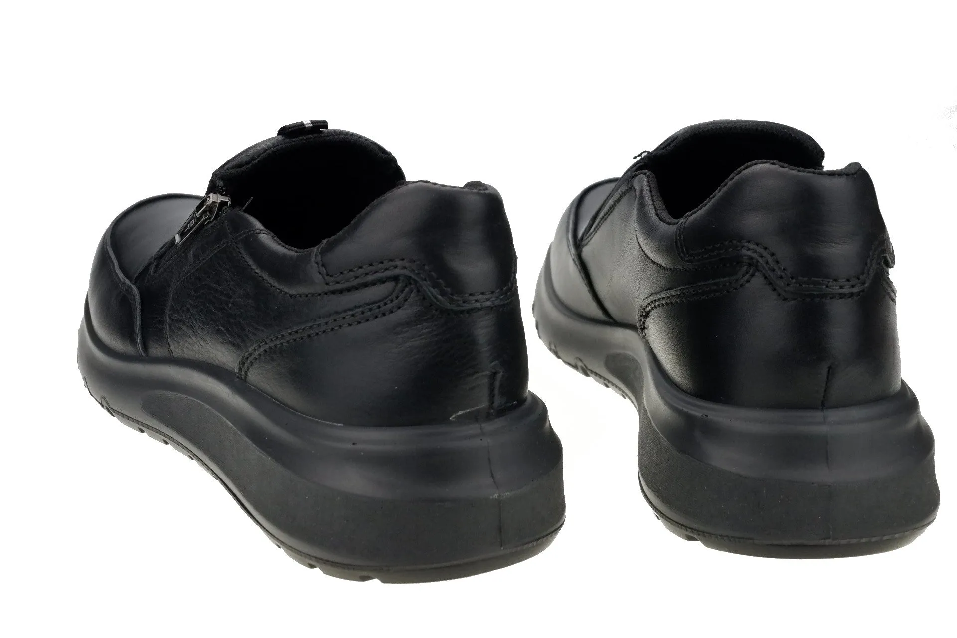 'Arizona' men's zip shoe - Black