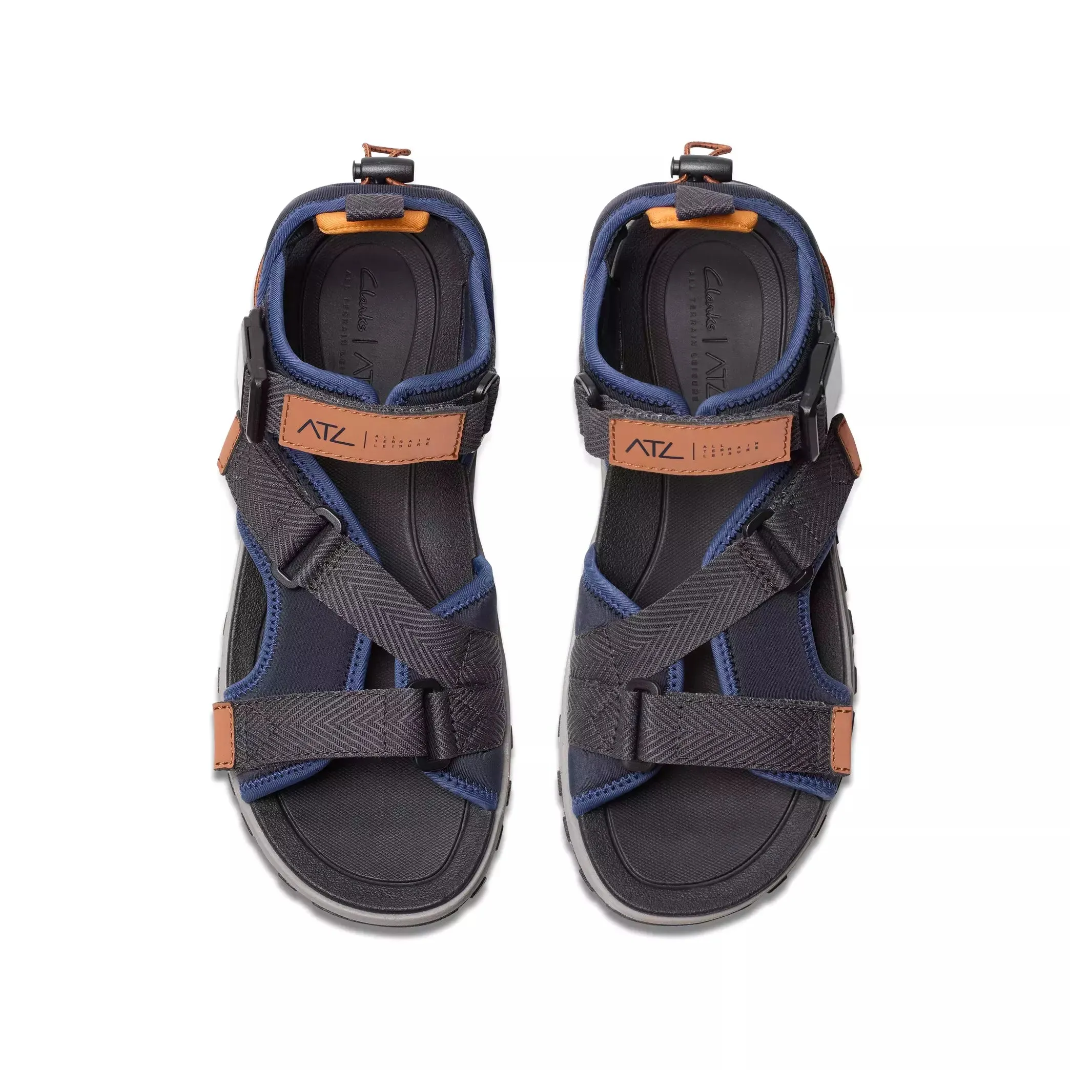 'ATL Trek Tide' men's sandal - blue