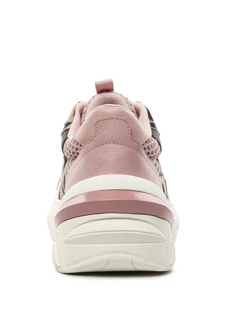 beasty fur detail chunky trainers