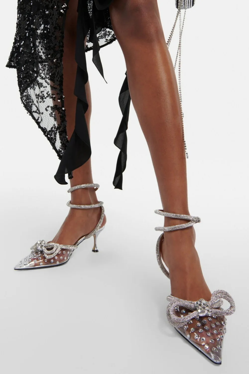 Bernice Bow Embellished Pumps