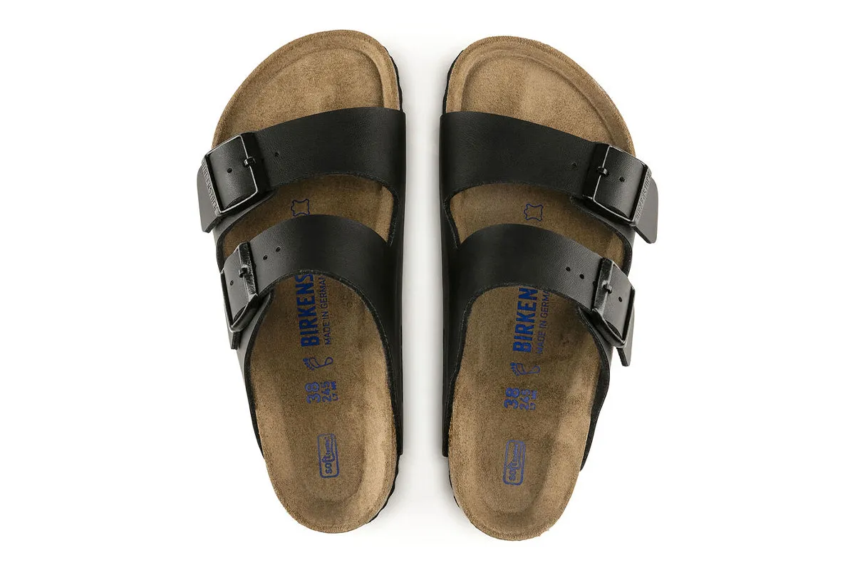 Birkenstock Arizona R Soft Footbed Black Birko-Flor Unisex