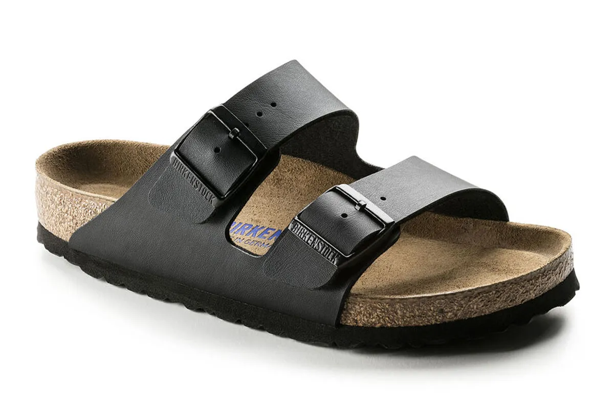 Birkenstock Arizona R Soft Footbed Black Birko-Flor Unisex