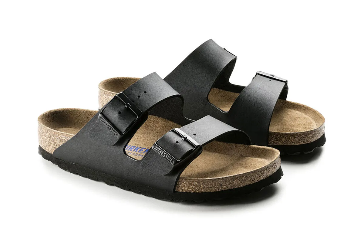 Birkenstock Arizona R Soft Footbed Black Birko-Flor Unisex