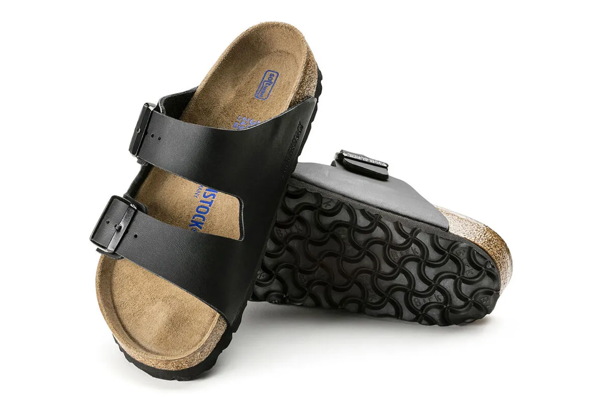 Birkenstock Arizona R Soft Footbed Black Birko-Flor Unisex