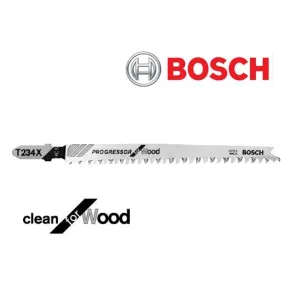 Bosch T234X3 4-1/2" Wood Jigsaw Blade (5) Pack