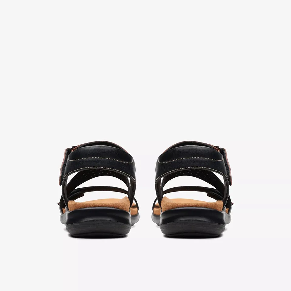 Clarks Women's Kitly Way Black | White Leather