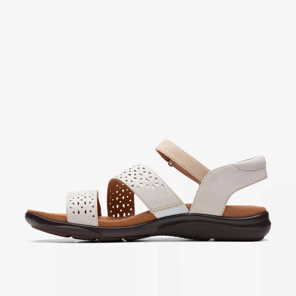 Clarks Women's Kitly Way Black | White Leather