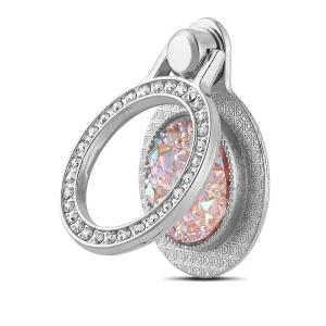 Classy Shimmer Silver Grip Ring