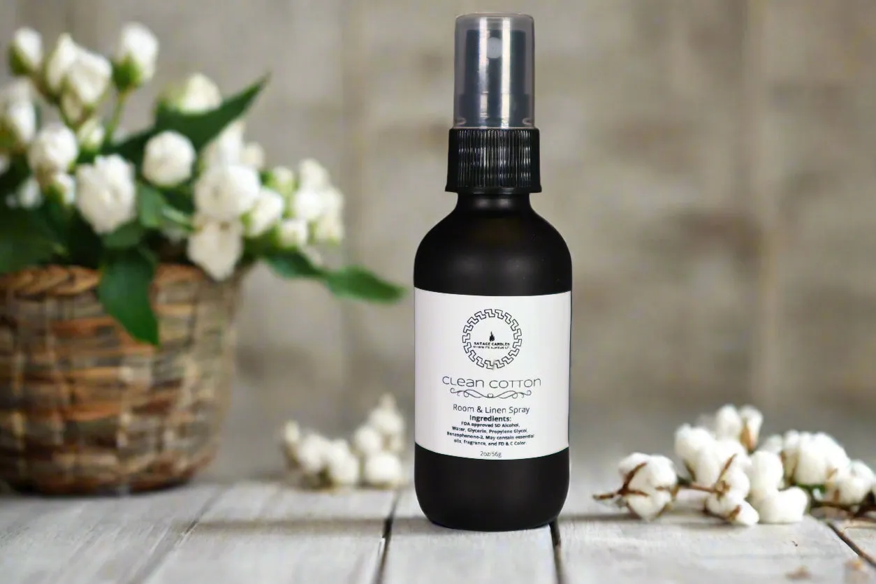 Clean Cotton (Room & Linen Spray)