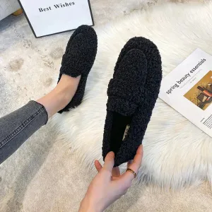 Comfy - Wool Fleece Loafers
