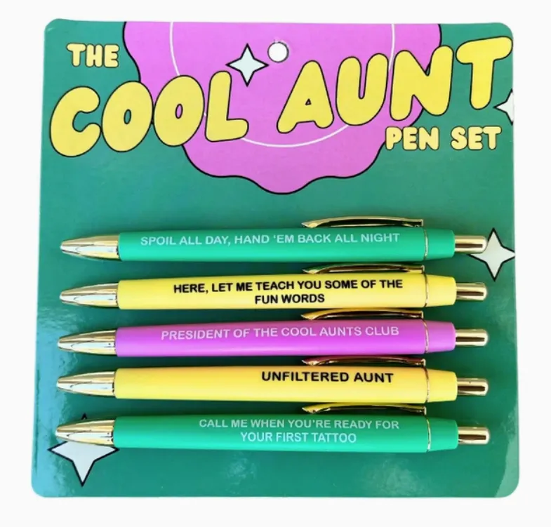 Cool Aunt Pen Set