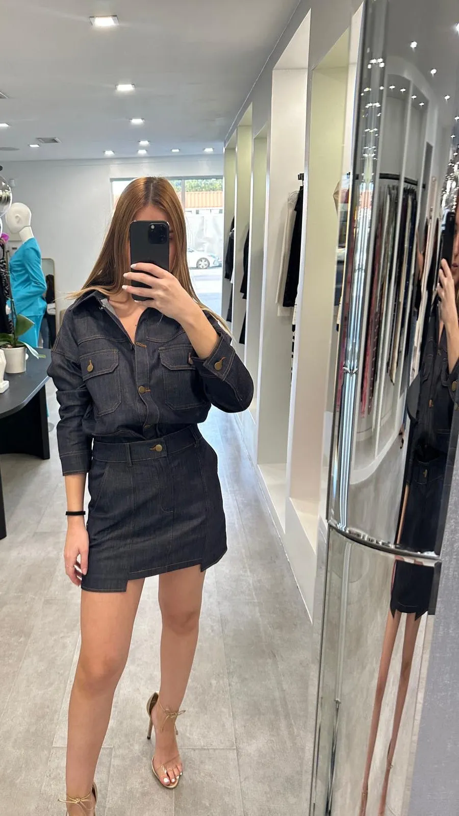 COOL DENIM SKIRT