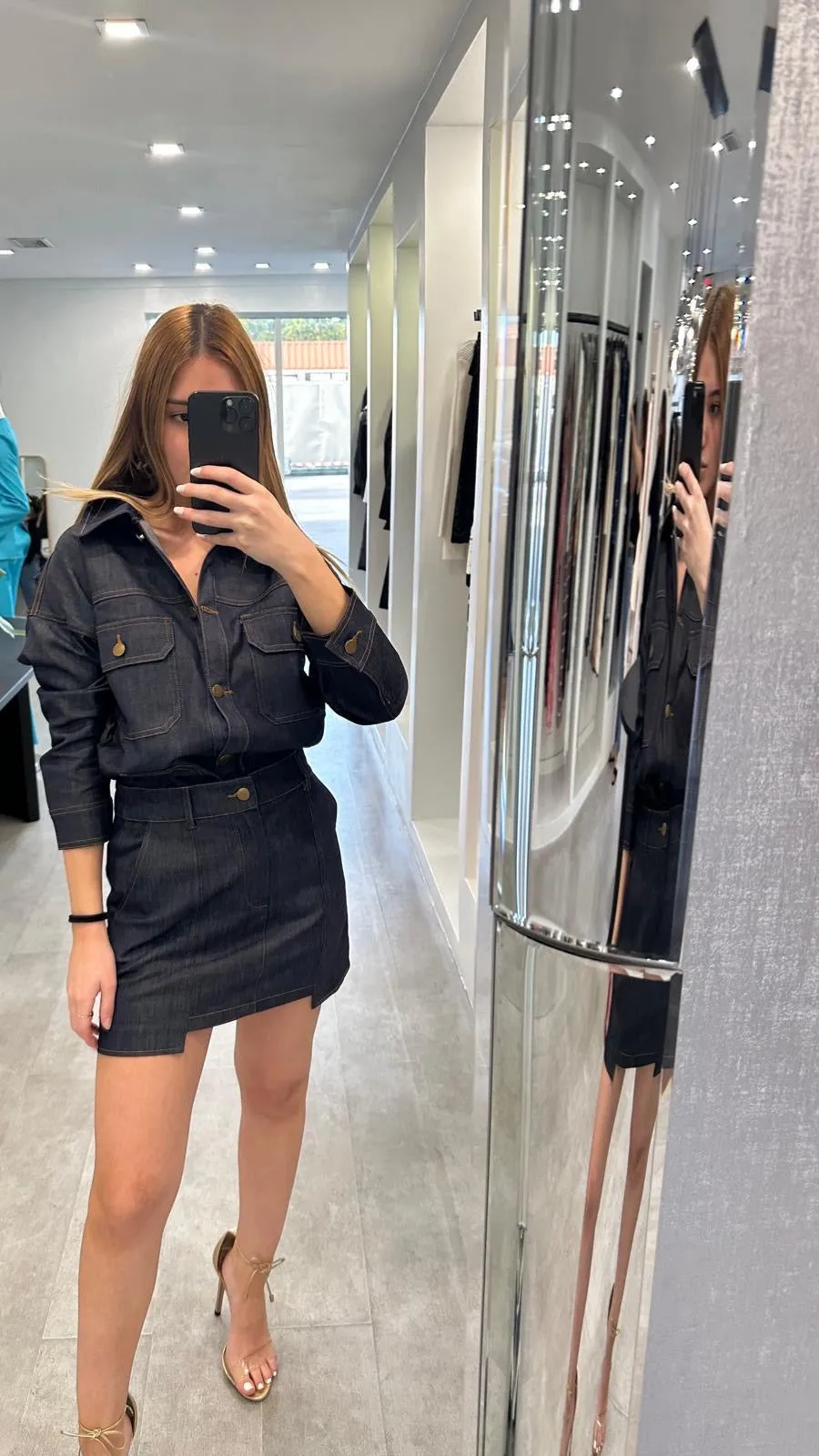 COOL DENIM SKIRT