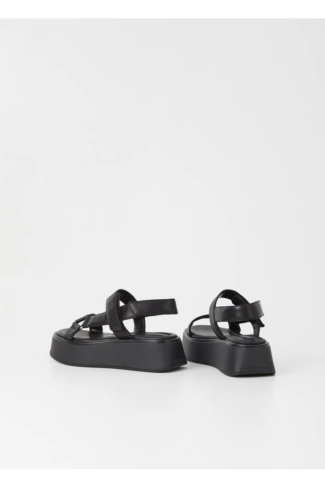 Courtney platform bőrszandál