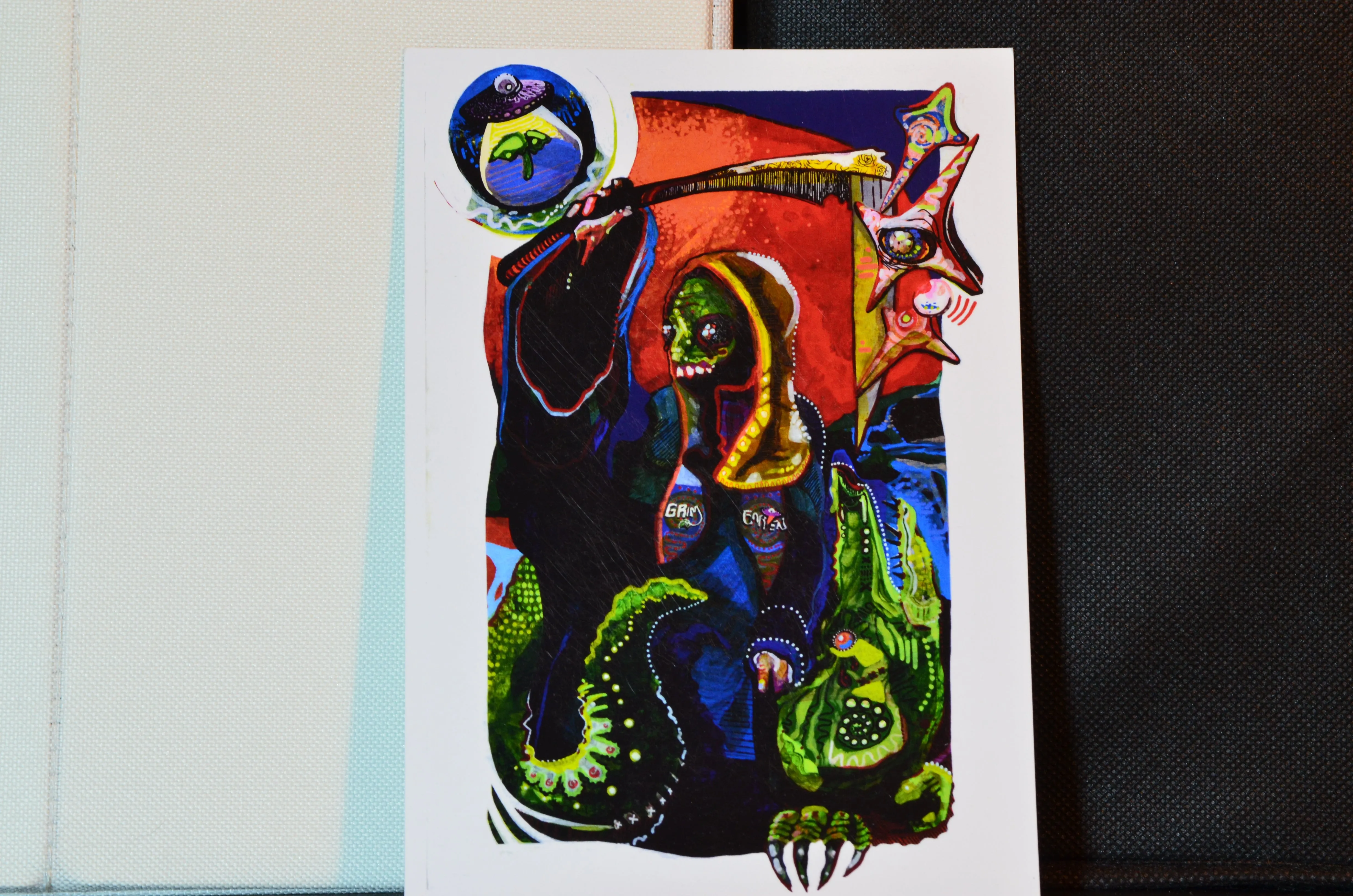 Crocodile Death Print