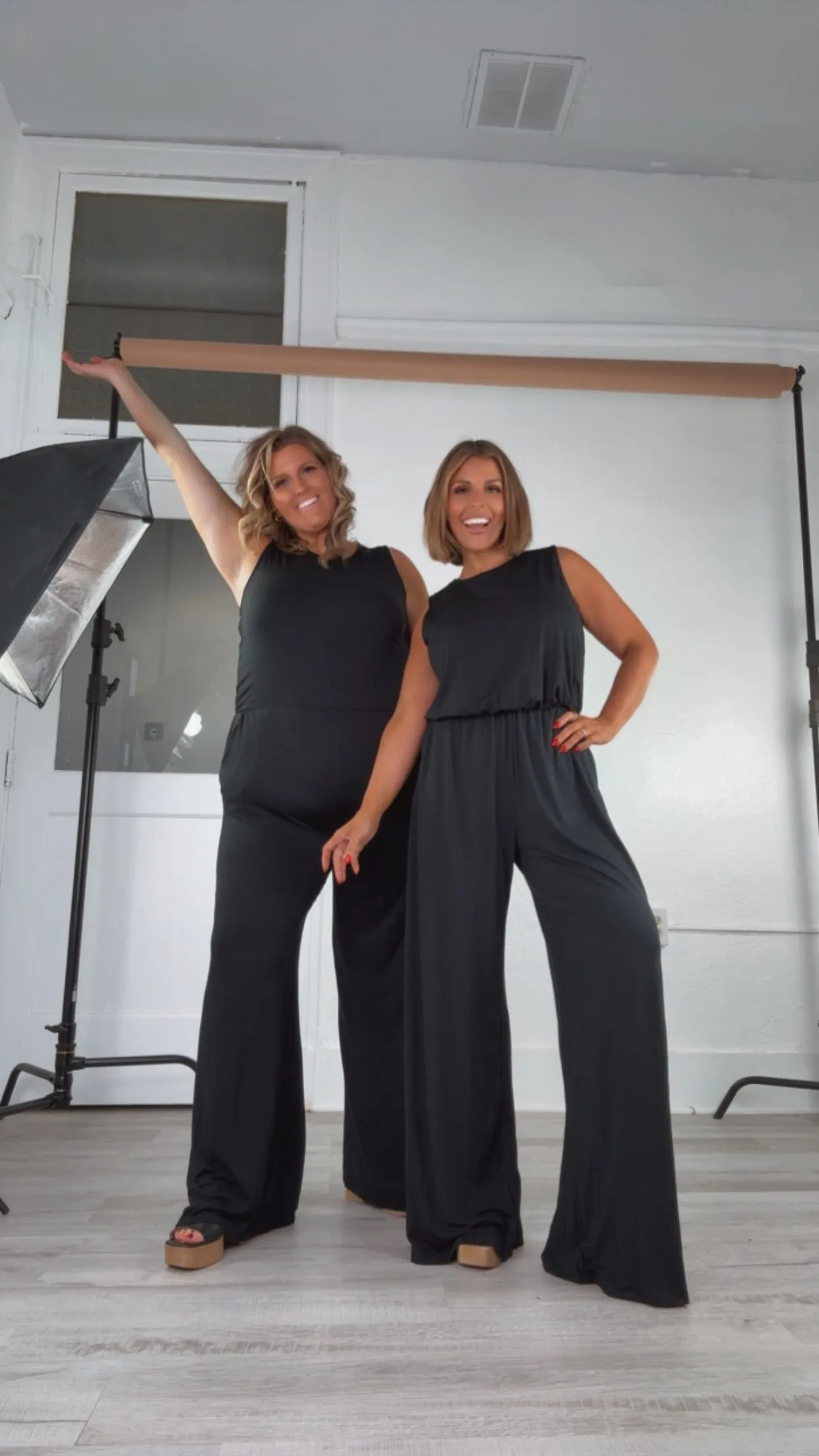 ECB Exclusive: Ready for Anything Jumpsuit, Black