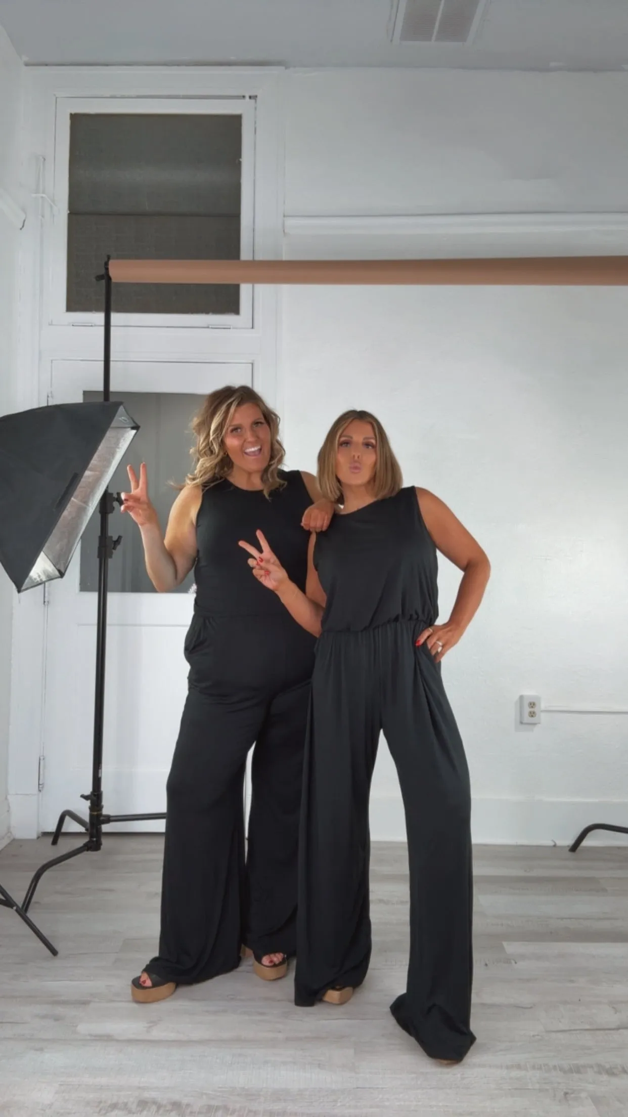 ECB Exclusive: Ready for Anything Jumpsuit, Black