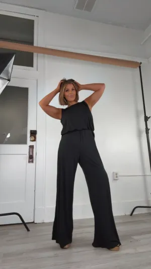 ECB Exclusive: Ready for Anything Jumpsuit, Black