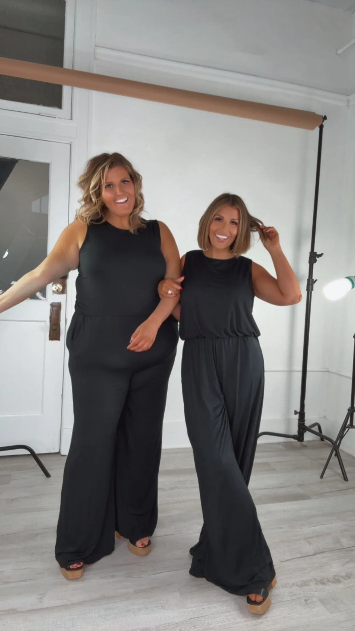 ECB Exclusive: Ready for Anything Jumpsuit, Black