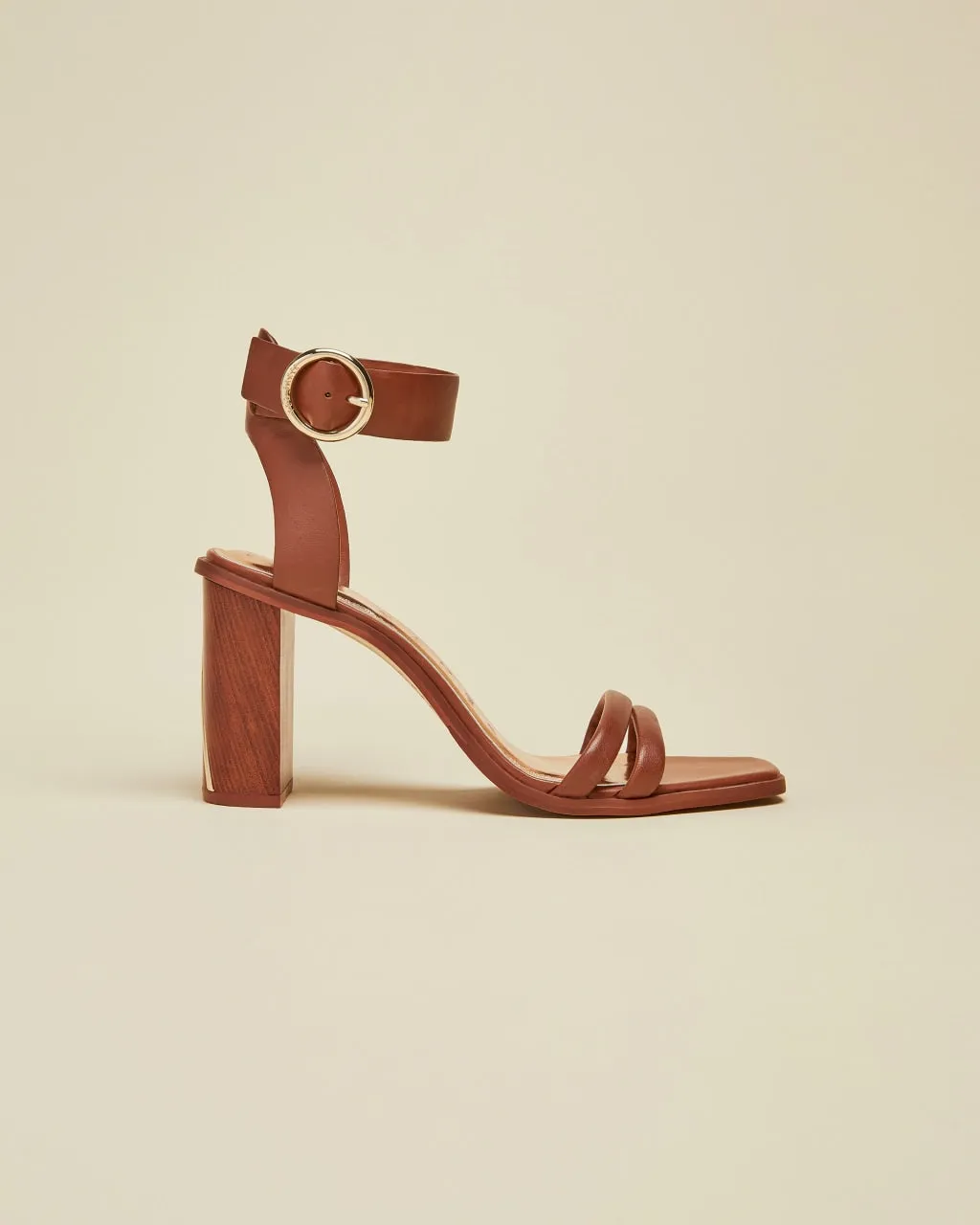 Elasana Heels in Tan