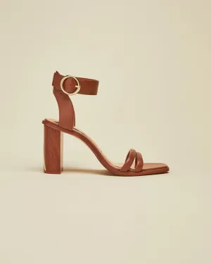 Elasana Heels in Tan