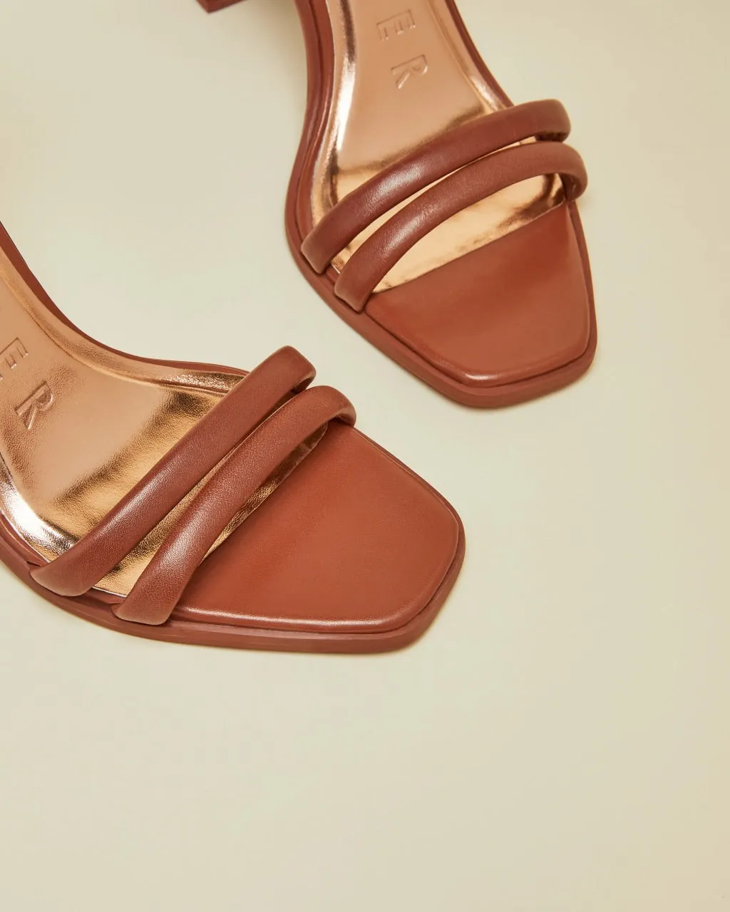 Elasana Heels in Tan
