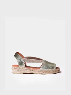 Etna Flat Leather Sandal