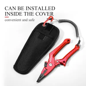 Fishing Grip Fishing Pliers  Set Fishing Tackle Hook Recover Line cutter Split Ring opener High Quality Alloy
