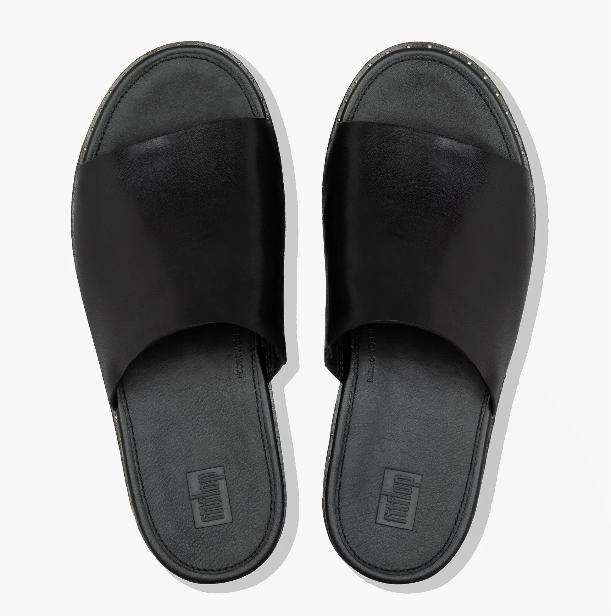 FitFlop AY9-001 ELOISE ESPADRILLE Womens Wedges  Black
