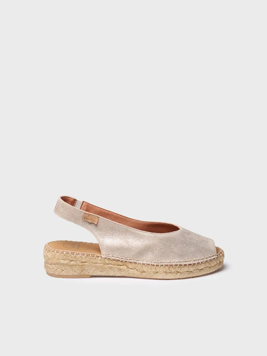 Flat suede sandal - ERICA-AS