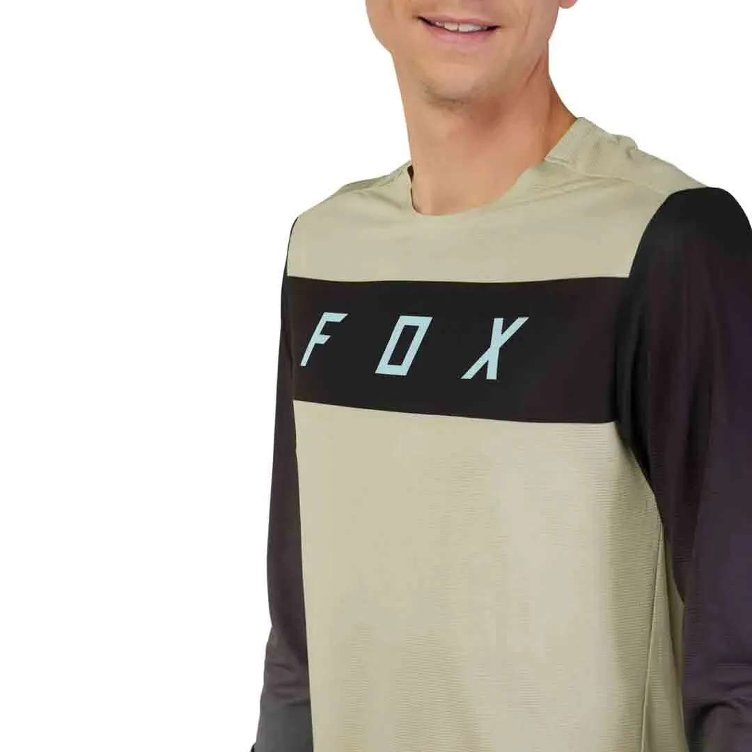 Fox FLEXAIR LS Jersey Arcadia Oat