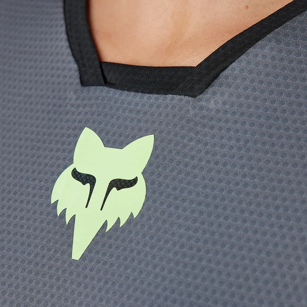 Fox Womens Defend Race Ls Jersey [Pewter]