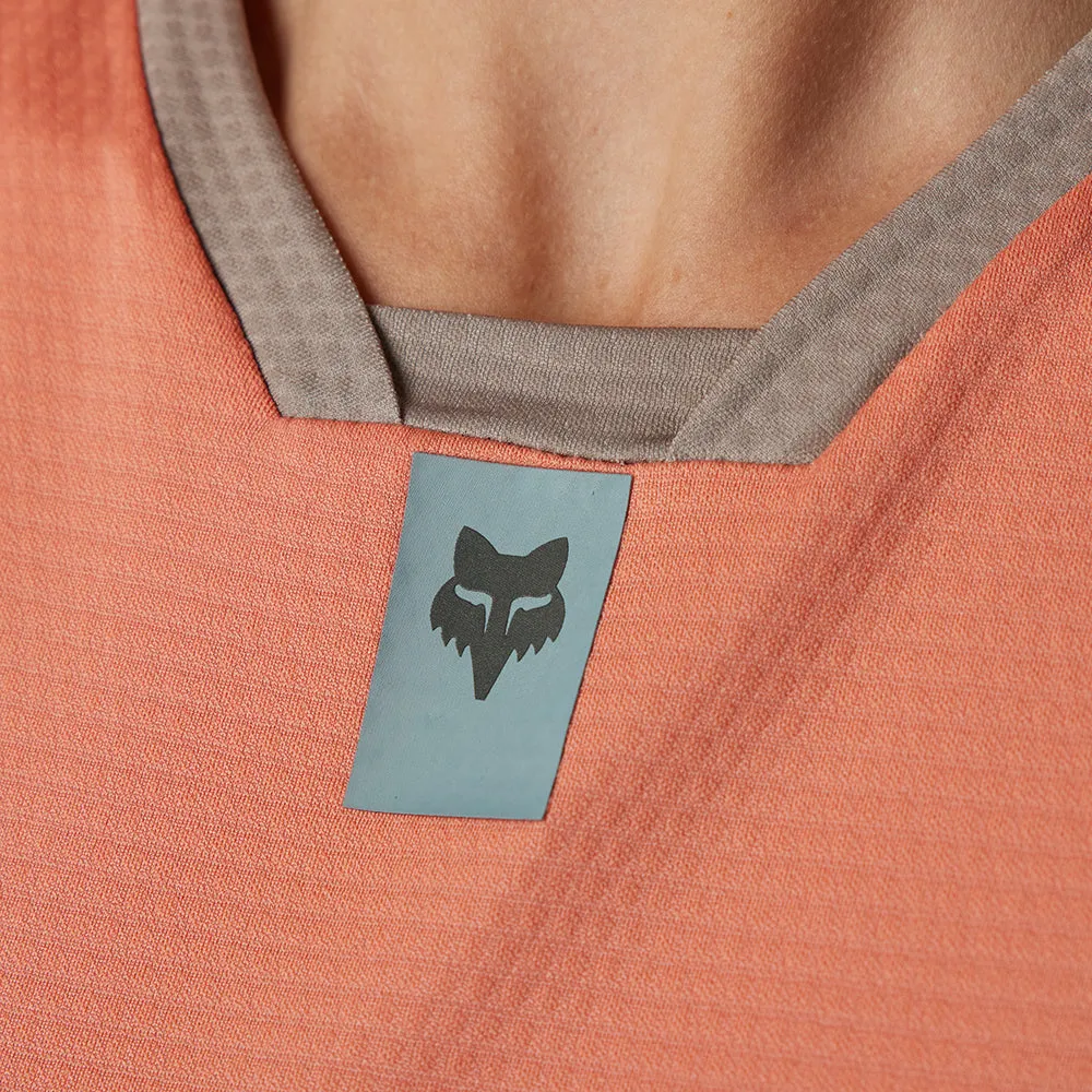 Fox Womens Defend Ss Jersey [Salmon]