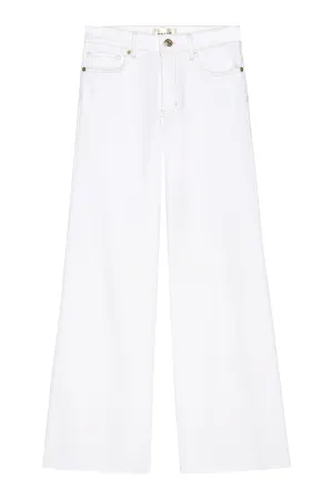 Frame Denim Le Palazzo Crop Raw After
 in Au Natural Clean Raw After