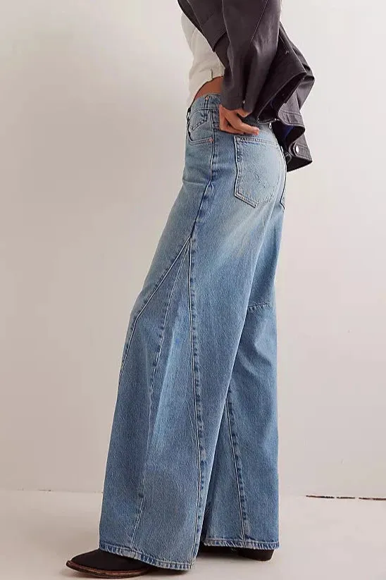 Free People Eden High Slouchy Jeans