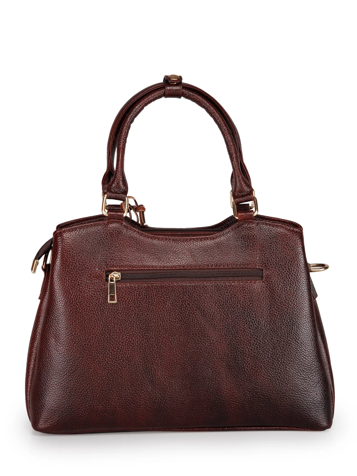 GENWAYNE Women's Leather Sling Bag, Brown,LLSB254_BRWN