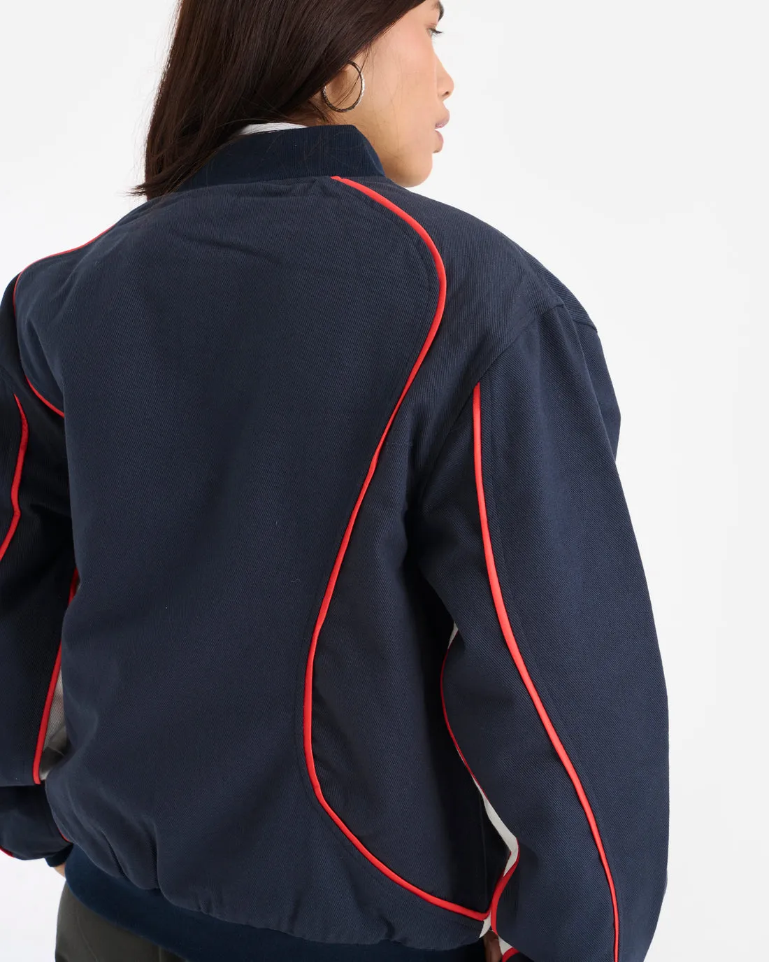 GRIDBLOCK BOMBER VARSITY - UNISEX