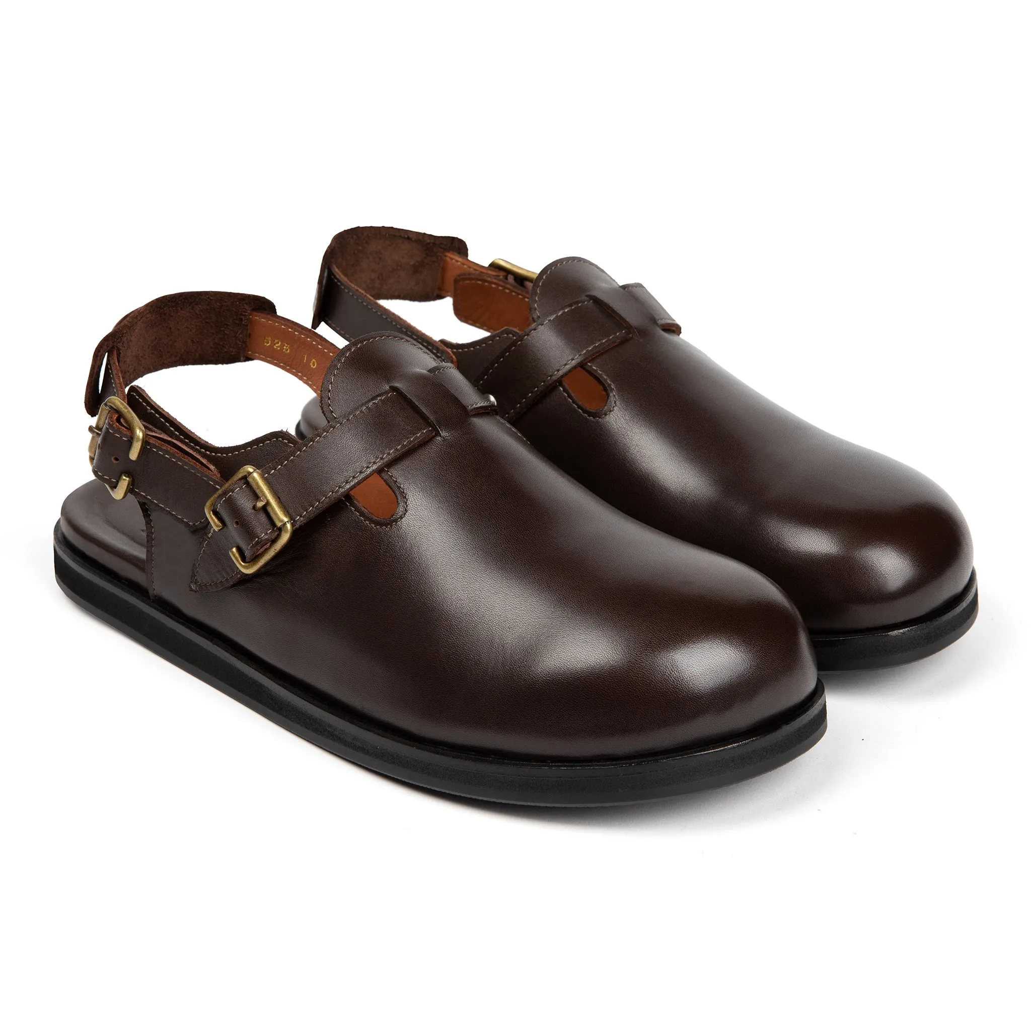 Harbor Moc Sandal // Chestnut Grain Brown