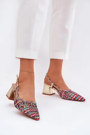 Heel sandals Step in style