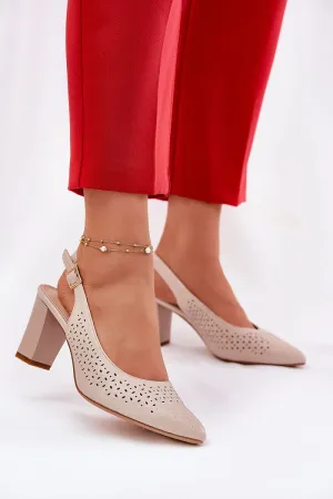 Heel sandals Step in style