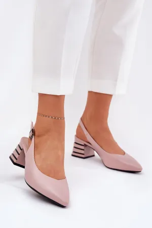 Heel sandals Step in style