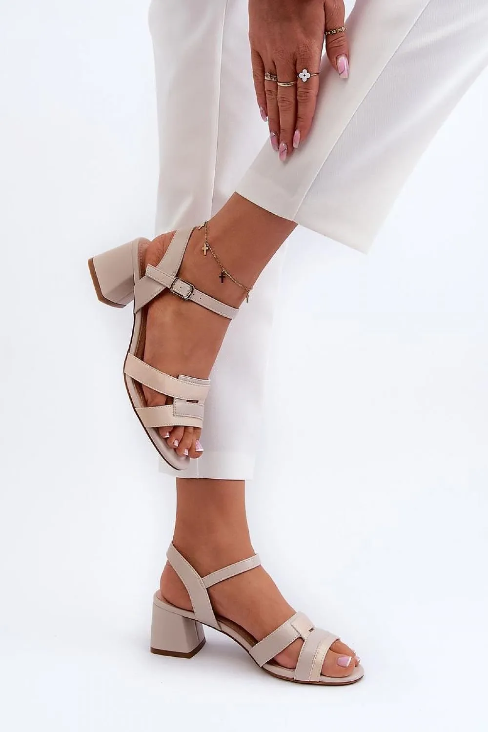 Heel sandals