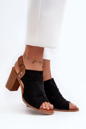 Heel sandals